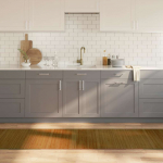 Vaip, ristk&uuml;likukujuline, pruun, 70 x 300 cm, bambus