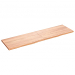 Lauaplaat, helepruun, 180x50x(2-4) cm, t&ouml;&ouml;deldud tammepuit