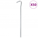 Telgivaiad 50 tk, 23 cm &oslash;7 mm, tsingitud teras