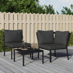 Aiatool hallide patjadega, 76 x 76 x 79 cm, teras