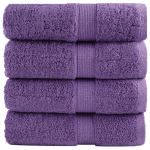 Premium-klassi k&uuml;lalister&auml;tikud solund 4 tk lillad 30 x 50 cm 600 g/m&sup2;