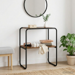 Konsoollaud suitsutatud tamm 80 x 42,5 x 70 cm tehispuit