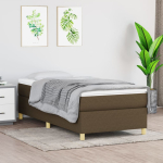 Vedrumadratsi voodiraam tumepruun 100x200 cm kangas