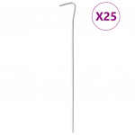 Telgivaiad 25 tk, 23 cm &oslash;3 mm, tsingitud teras