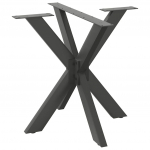 S&ouml;&ouml;gilaua jalg, &auml;mblikukujuline, antratsiithall, 85 x 85 x (72&ndash;73) cm, teras