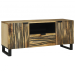 Tv &uuml;ksused sahtliga pruun 105 x 33 x 46 cm tehispuit