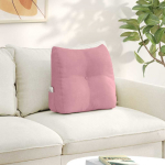 Seljatugi padi roosa 45 x 24 x 50 cm samet
