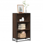 Raamatukapp pruun tamm 60x35x107,5 cm engineered wood