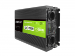 Green Cell PowerInverter LCD 12V to 230V 2000W/40000W car inverter with LCD display - pure sine wave