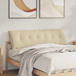 Seljatugi padi cream 160 x 50 cm mikrofiber kangas