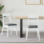 S&ouml;&ouml;gitoa toolid 2 pcs valge 43 x 54 x 89 cm paks kautsukipuit