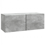 Rippuv tv kapp betoonhall 78,5 x 31 x 30 cm tehispuit