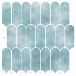 Sulgedest plaat 10 pcs roheline 30 x 30 cm pol&uuml;uretaan ja pet
