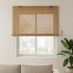 Rulookardin pruun 130 x 160 cm bambus