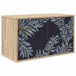 Seinale paigaldatav tv kapp dokkum 69 x 33 x 40 cm sonoma tamm