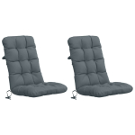 2-t&uuml;kiline k&otilde;rge seljatoega toolipatjade komplekt vianen 2 pcs