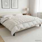 Kaalu tekk valge 155 x 220 cm 7 kg 100% puuvill 205t