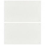 L&otilde;ikelaud 2 tk, l&auml;bipaistev mullide muster, karastatud klaas