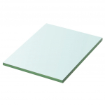 Klaasist riiuliplaat 20 x 15 cm l&auml;bipaistev