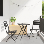 Bistrokomplekt 3 pcs antratsiit teras