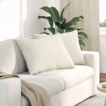 Diivanipadjad 2 pcs cream 70 x 50 cm korter kangas