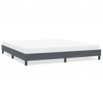 Voodiraam ilma madratsita tumehall 200x210 cm samet