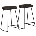 Baaripukid, 2 tk, black 45x40x62 cm, mangopuit