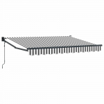 Elektriline l&uuml;kandvarikatus anthracite ja valge 3,5 x 2 m