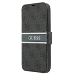 Guess GUBKP13L4GDGR iPhone 13 Pro / 13 6.1" grey/grey book 4G Stripe