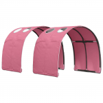 Voodi tunnel 2 pcs roosa 211 x 67.5 x 2 cm pol&uuml;ester
