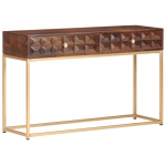 Konsoollaud 122 x 36 x 75 cm, toekas mangopuit