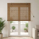 Rulookardin pruun 130 x 220 cm bambus