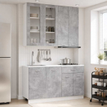K&ouml;&ouml;k &uuml;ksus lyon 4 pcs betoonhall tehispuit