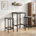 Baaritool 2 tk hall sonoma 40 x 32 x 74 cm tehispuit
