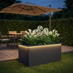 Led-valgustusega lillekast antriit 50 x 80 x 48 cm teras