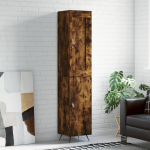 K&otilde;rge kapp, suitsutatud tamm, 34,5x34x180 cm, tehispuit