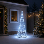 Alusega spiraalne led-j&otilde;ulupuu ekenas 180 cm 220 led-i