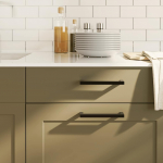 Kapi k&auml;epidemed 10 tk, must, 128 mm, roostevaba teras