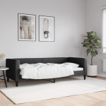 P&auml;evavoodi, must, 80 x 200 cm, kangas