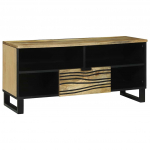 Tv &uuml;ksused sahtliga pruun 105 x 33 x 46 cm tehispuit