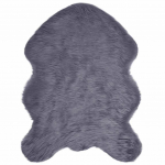Faux lambanaha vaip tafalla antratsiit 80 x 120 cm pol&uuml;ester