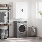 Seinakapp, valge, 69,5 x 34 x 90 cm, tehispuit