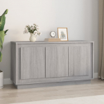 Puhvetkapp, hall sonoma tamm, 102x35x55 cm tehispuit