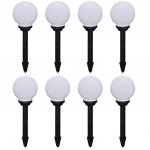 Aia teevalgustid 8 tk led 15 cm, vaiaga