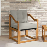 V&auml;li diivanikomplekt tugev acacia puit ja textilene