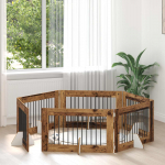 Koerav&auml;rav koos aluspuudega 6 pcs vana puit 100 x 60 cm