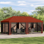 Aia gazebos 6 x 3 m terrakota pol&uuml;ester ja teras 190