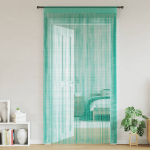 N&ouml;&ouml;rkardinad 2 tk t&uuml;rkiissinised 100 x 250 cm