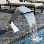 Basseini juga roostevaba teras 63,5 x 29 x 51 cm h&otilde;bedane