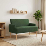 Nurgadiivan nuppude &auml;sitlusega jungle roheline 116 x 67 x 81 cm